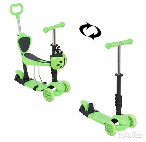 Самокат N. Ergo 5 в 1 новый