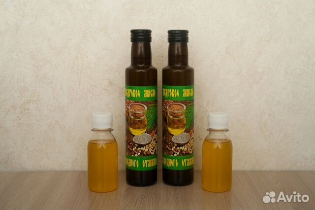 Кедровое масло холодного и горячего отжима