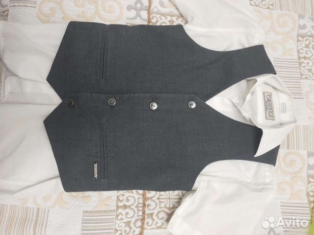 Жилет Серый 134-140
