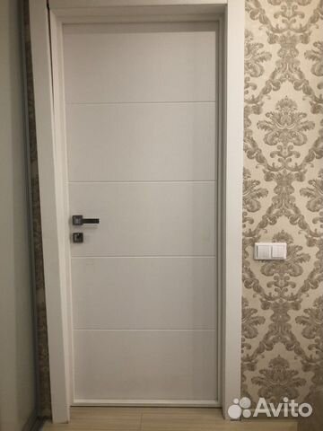 Дверь межкомнатная белая
