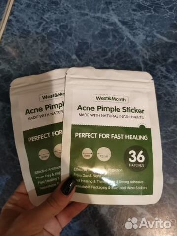 Патчи от прыщей и от черных точек (акне).-36шт