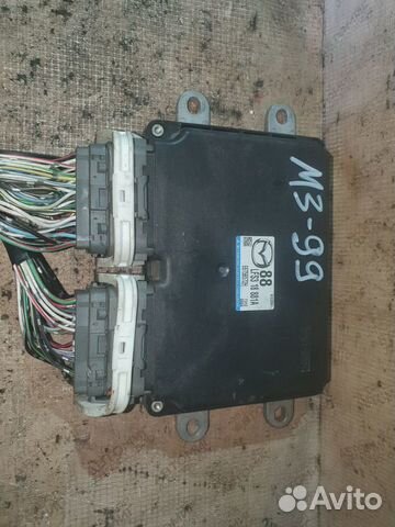 Блок управления двс Mazda 3 bk 2.0 LF АКПП мазда 3