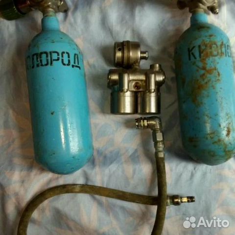 Кислород заправка газом. 5 л