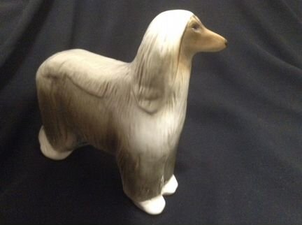 Статуэтка собака борзая лфз. Фарфор