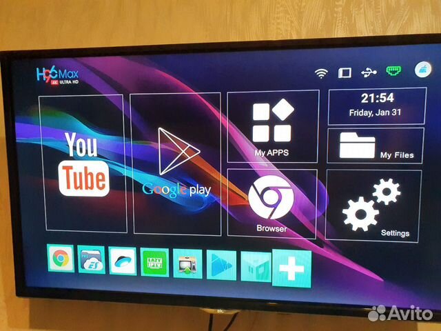 Тв смарт приставка H96 Max TV Android