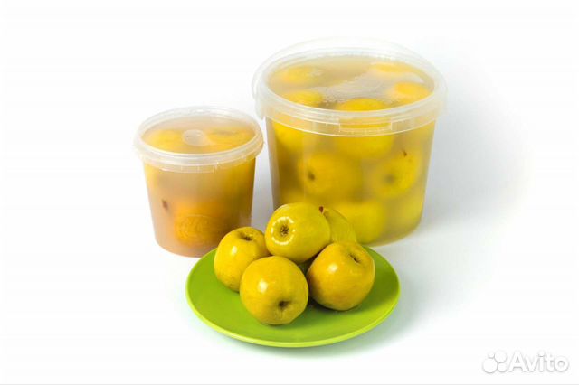 Яблоки моченые бочковые