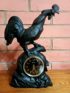 Антикварные каминные часы 