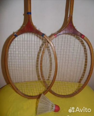 Ракетки для бадминтона СССР 1976 год