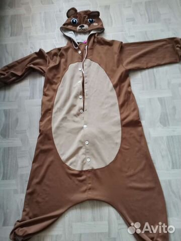 Костюм Медведя взрослый (кигуруми)