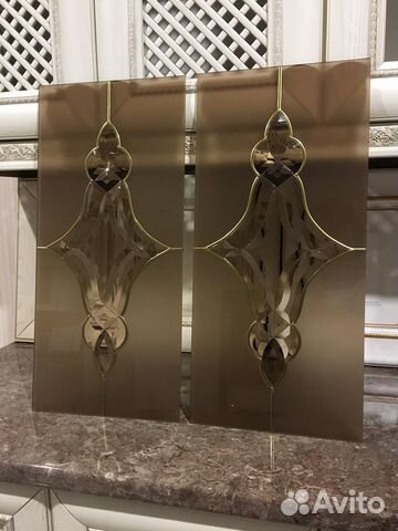 Стекло с фацетами