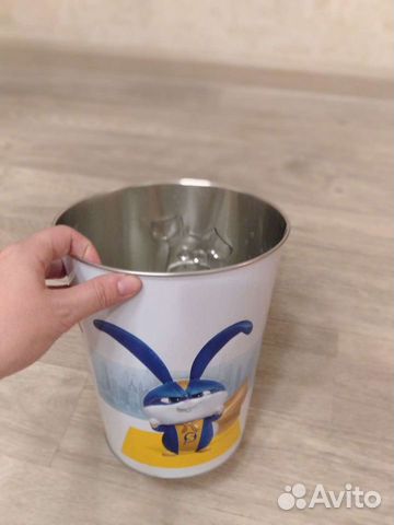Жестяное ведро для попкорна