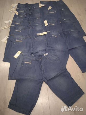 Шорты джинсовые, товарный остаток