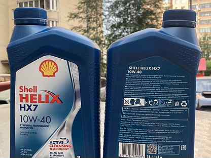 Shell helix HX7 10W-40