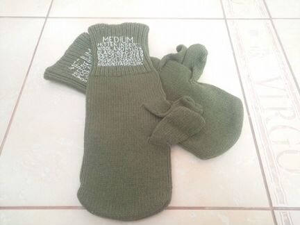 Стрелковые шерстяные рукавицы армии США