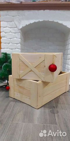 Ящик деревянный декоративный для хранения