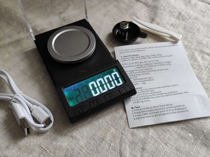 Весы охотника 8068 0.001г / 100г