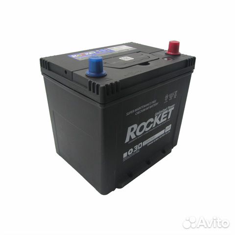 Аккумулятор Rocket 65 Ач, обратный
