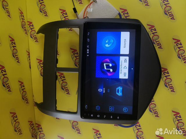 Магнитола Андроид 9 дюйм Chevrolet aveo+рамка+кан