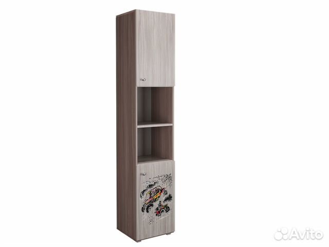 Детский шкаф Форсаж 2 дверки узкий