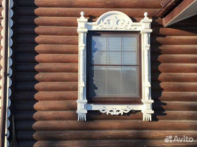 Деревянные резные наличники на окна на заказ купить во Владимире ...