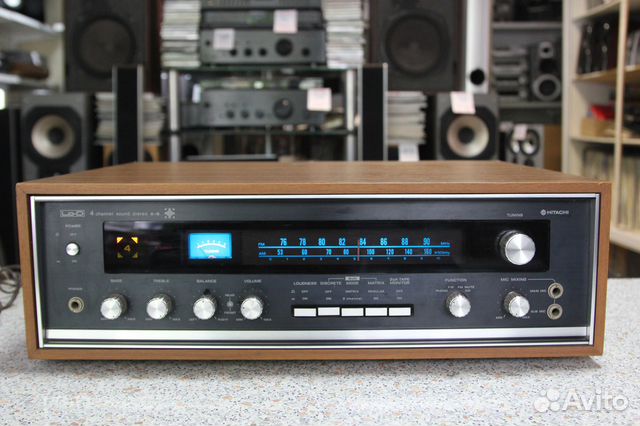 HITACHI Lo-D ｓ-5 4channel sound stereo avnc.com.ar