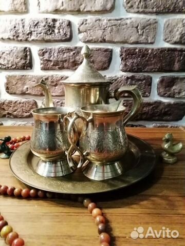 Старинные индийские наборы из латуни