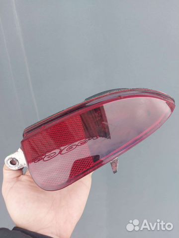 Отражатель (катафот)бампера левый Opel Corsa C