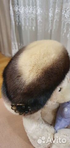 Берет норковый мягкий