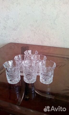 Хрустальные рюмки