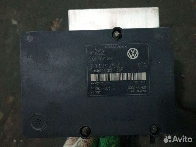 Блок ABS фольцваген туарег 1 7L0 614 111 H