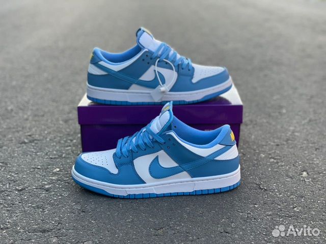 Кроссовки Nike Dunk low Coast blue