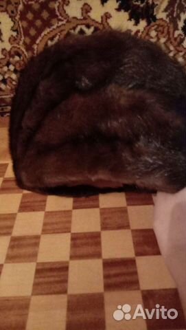 Шапка норковая женская