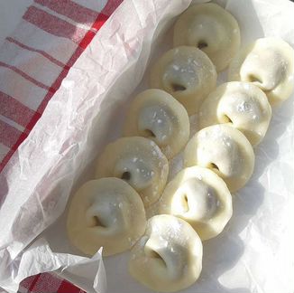 Шоколадные пельмешки