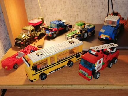 Детские машинки конструктор игрушки бу