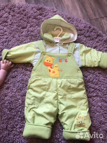 Осений комбинезон для мальчика