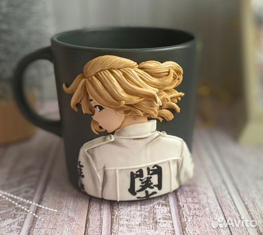 Декор кружек из полимерной глины