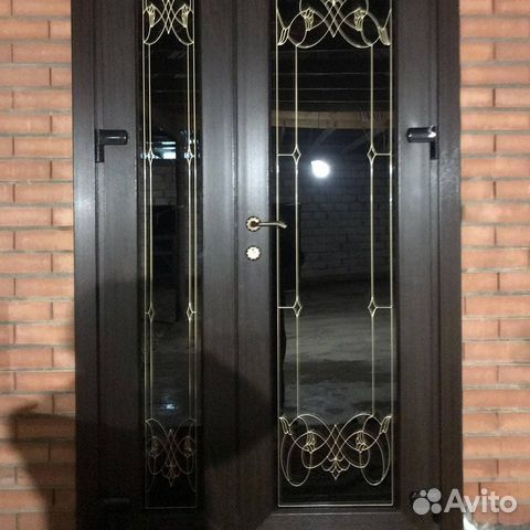 Пластиковая дверь 120х210 76