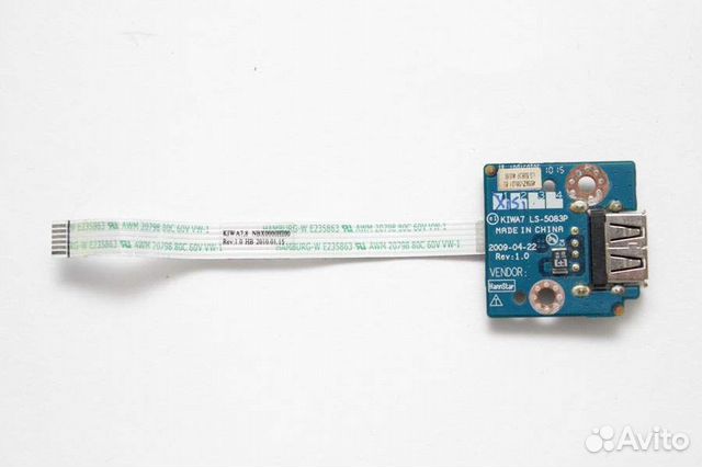 USB плата для ноутбука Lenovo G550 G555 B550