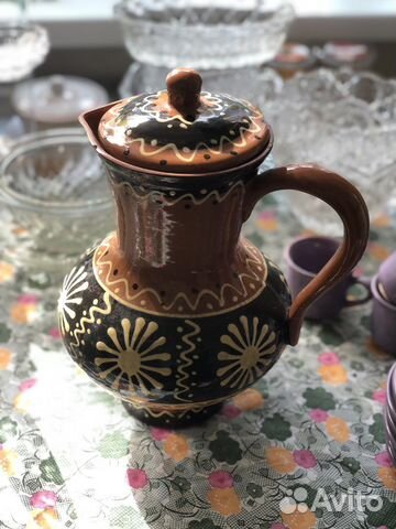 Кувшин из глины времен СССР