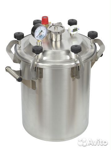 Автоклав по пару и жидкости Домашний Заготовщик 35