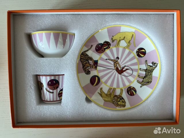 Набор детской посуды Hermes