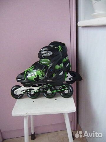 Роликовые коньки детские раздвижные Roces Yuma Boy