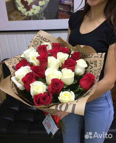 Букет из роз 25 штук