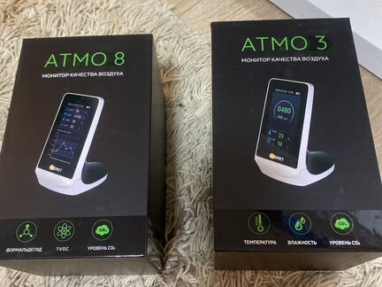 Монитор качества воздуха и углекислого газа 8 и 3