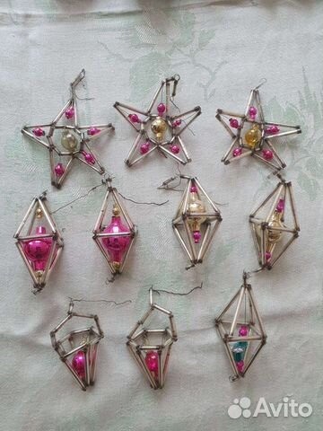 Елочные игрушки СССР