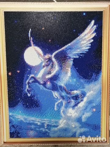 Алмазная мозаика Пегас