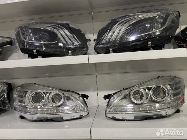 Фары на mercedes w 221 рестайлинг