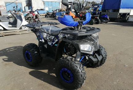 Квадроцикл детский ATV-125F1 синий