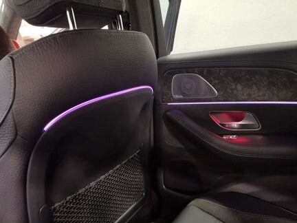 Подсветка спинок сидений Мерседес GLE, GLS W167