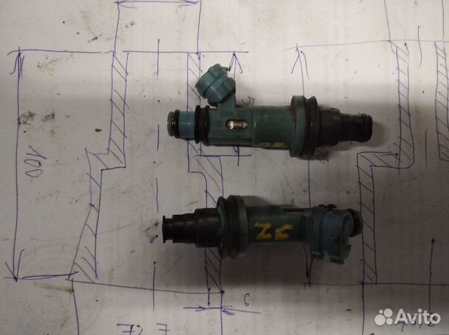 Форсунка 2JZ-GE, 1JZ-GE Lexus GS300, Toyota Crown